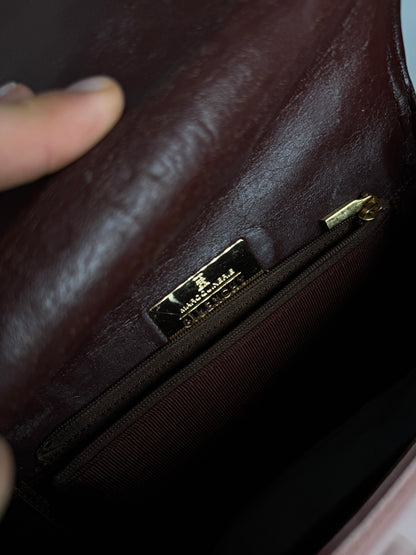 Vintage Givenchy 4G Leather Bag Brown