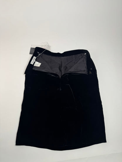 Vintage Dior velour Skirt black M