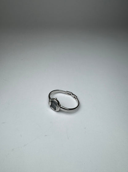 Vintage Gucci Horsebit Steel Watch Silver