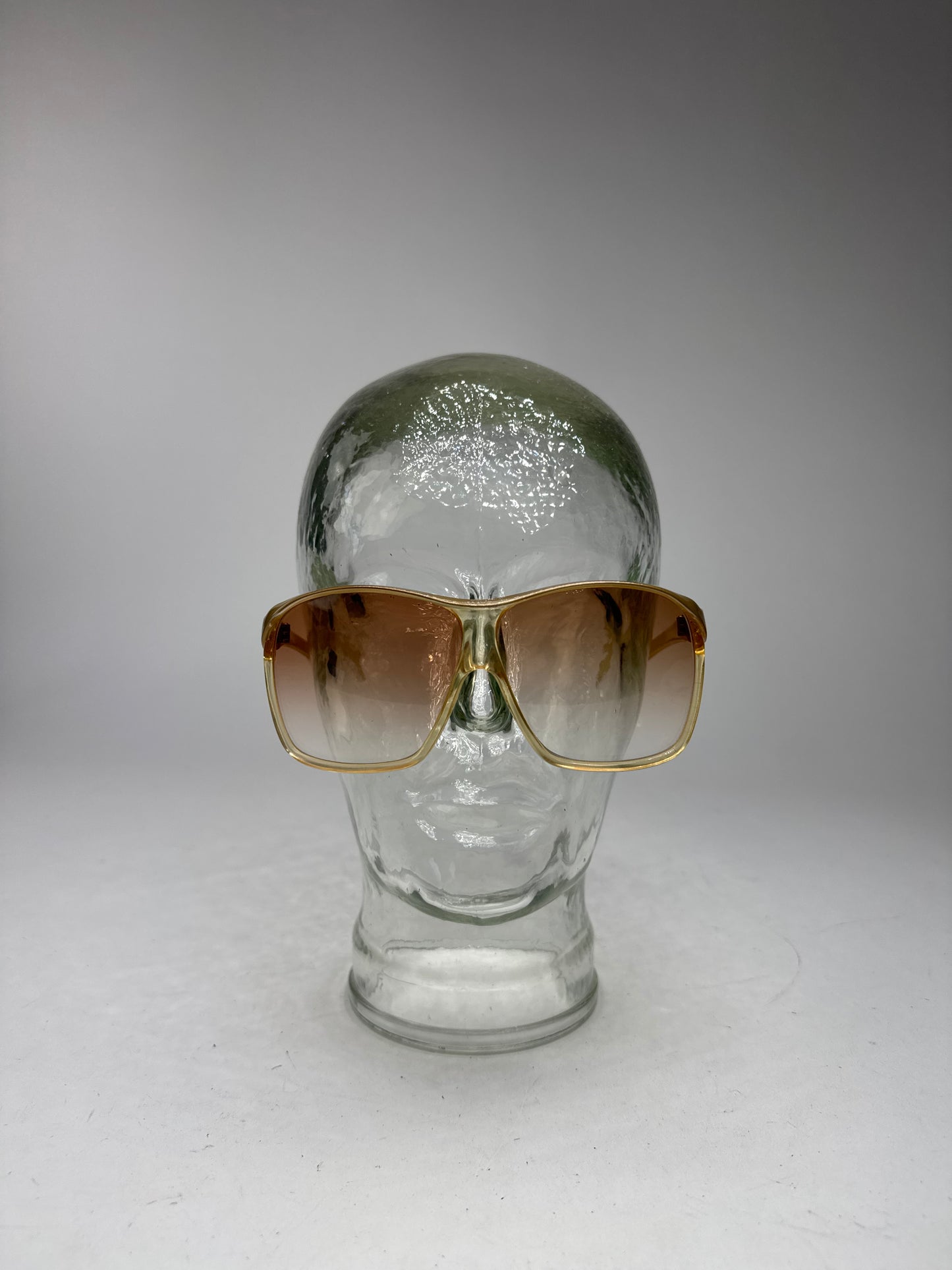 Vintage Balenciaga Oversized Sunglasses Golden