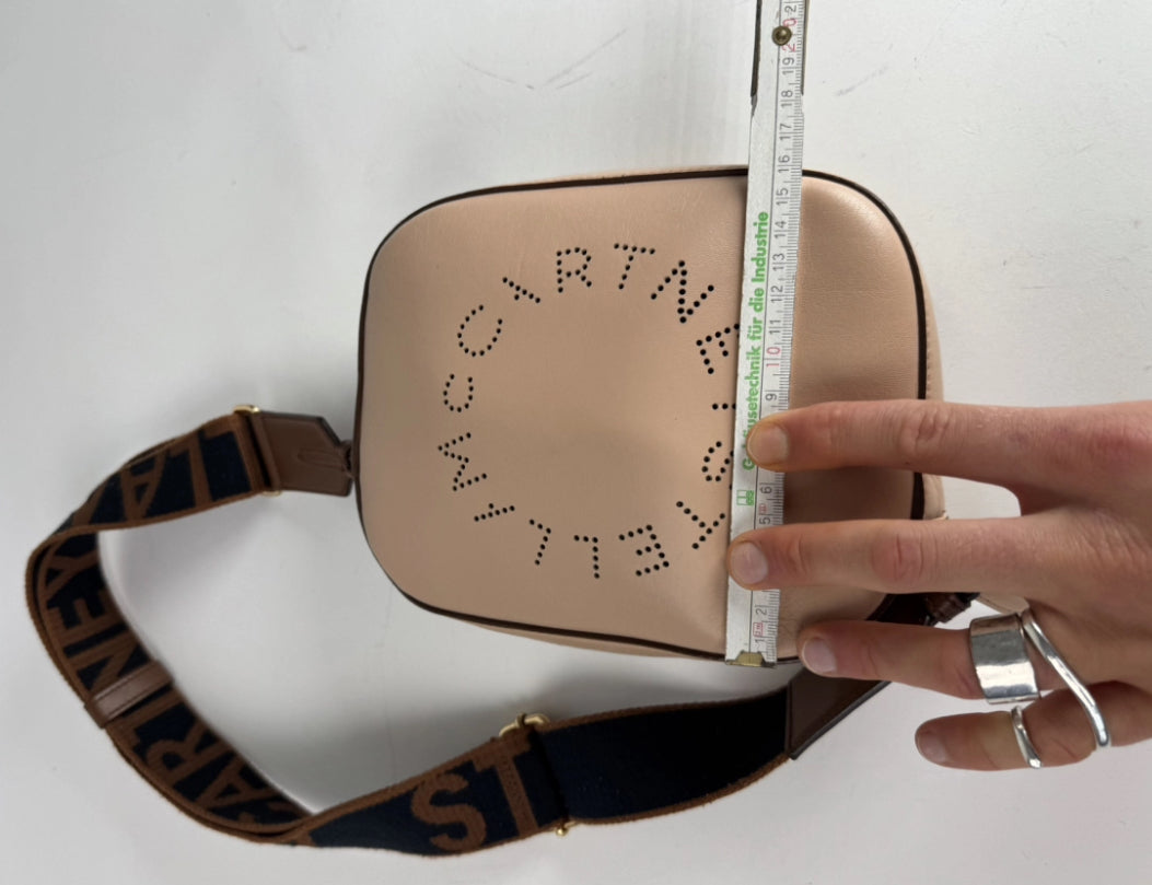 Vintage Stella Mc Cartney Vegan Leather Logo Bag rose