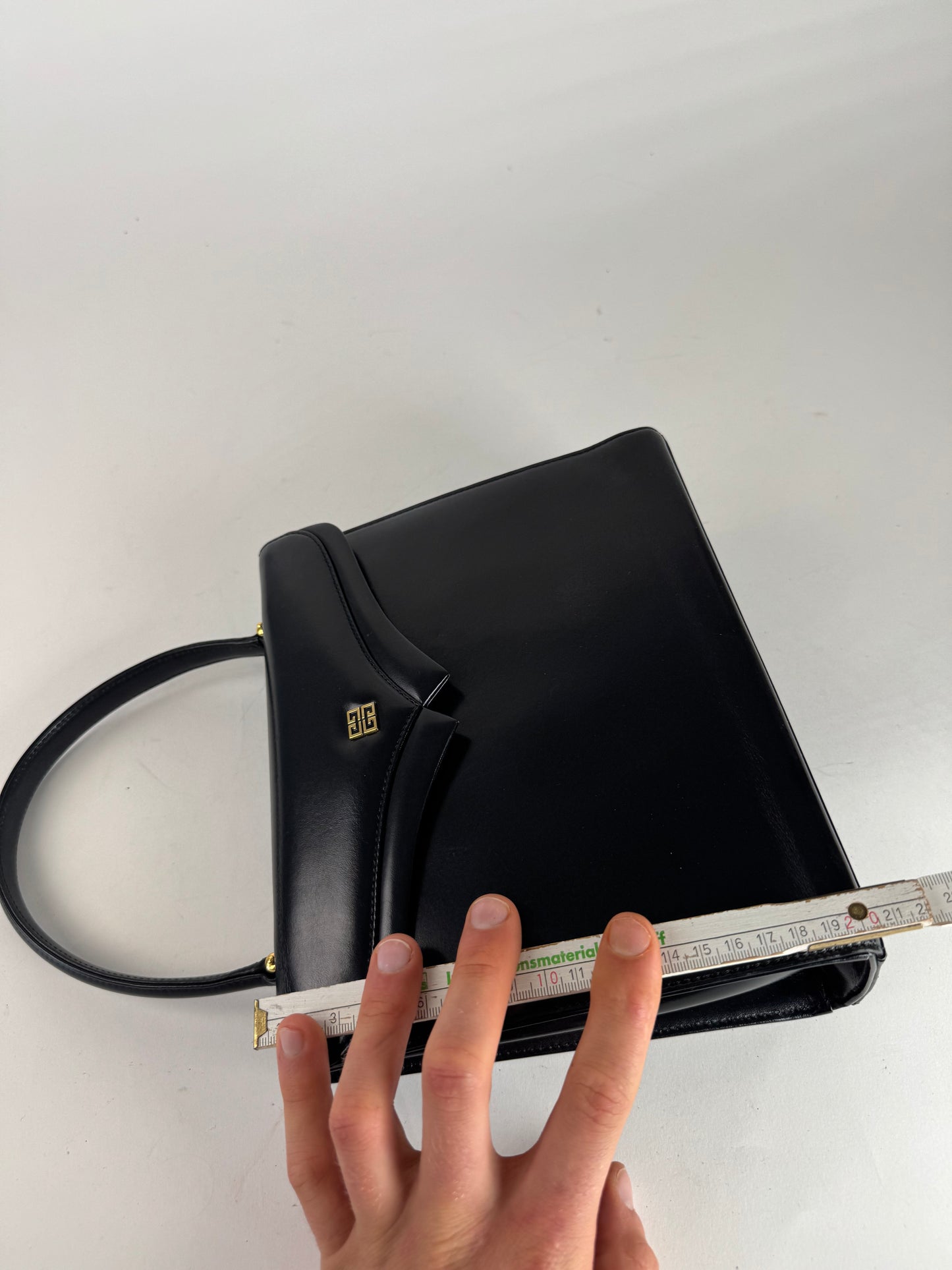 Vintage  Givenchy 4G Leather Bag black