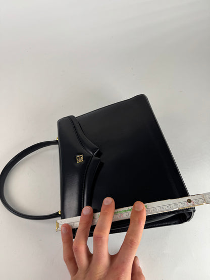 Vintage  Givenchy 4G Leather Bag black