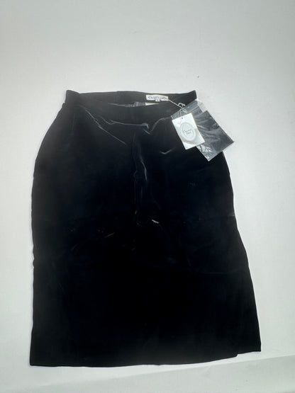 Vintage Dior velour Skirt black M
