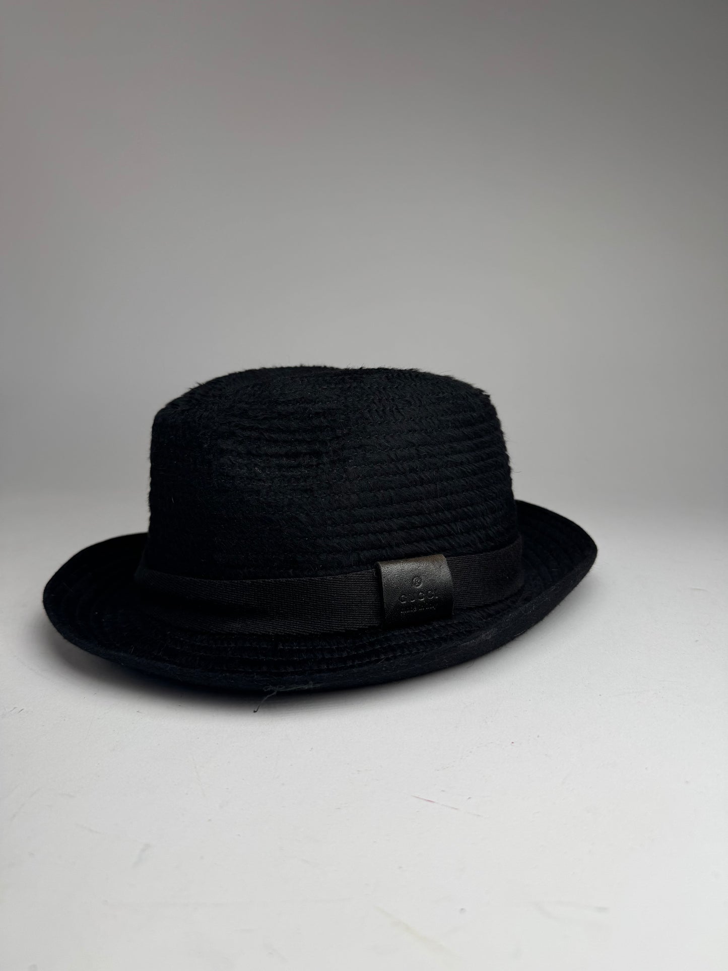 Vintage Gucci Wool Hat Black L