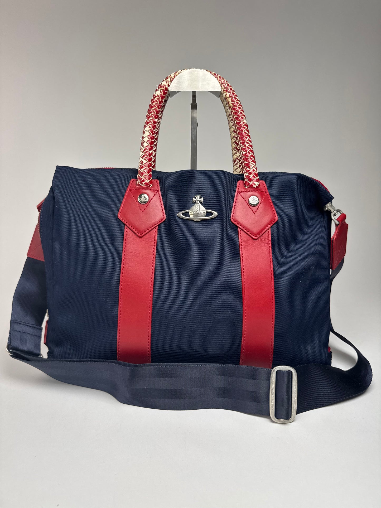 Vintage Vivienne Westwood 2 Way Bag Red Marine