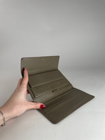 Vintage Louis Vuitton EPI leather kimono Wallet Grey/Brown
