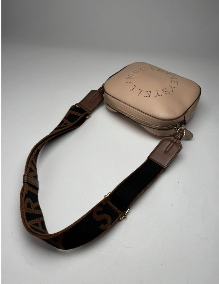 Vintage Stella Mc Cartney Vegan Leather Logo Bag rose