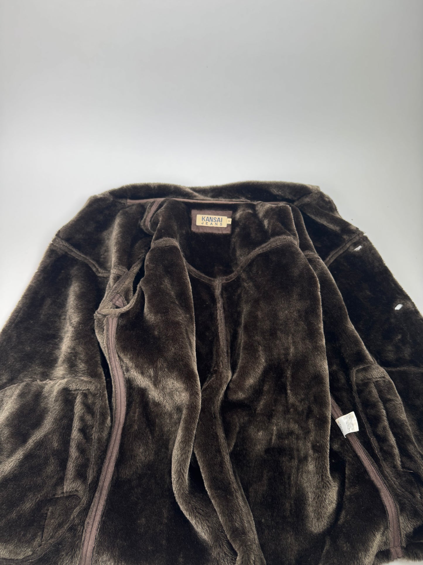 Vintage Kansai Yamamoto Parka Unisex Brown S/M