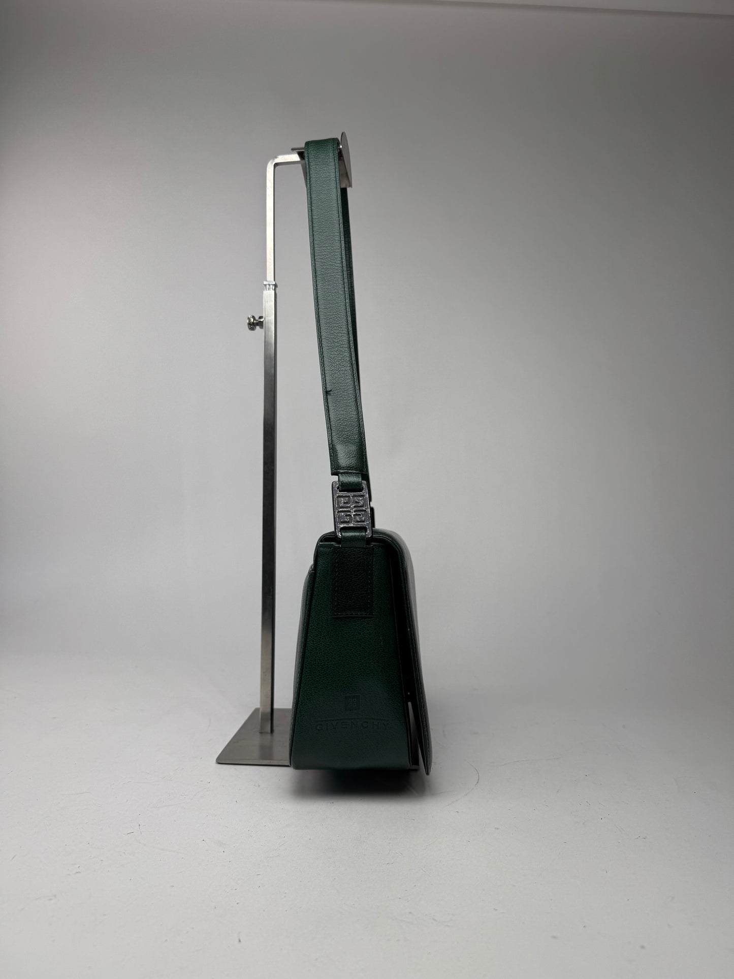 Vintage Givenchy 4G Leather Bag green