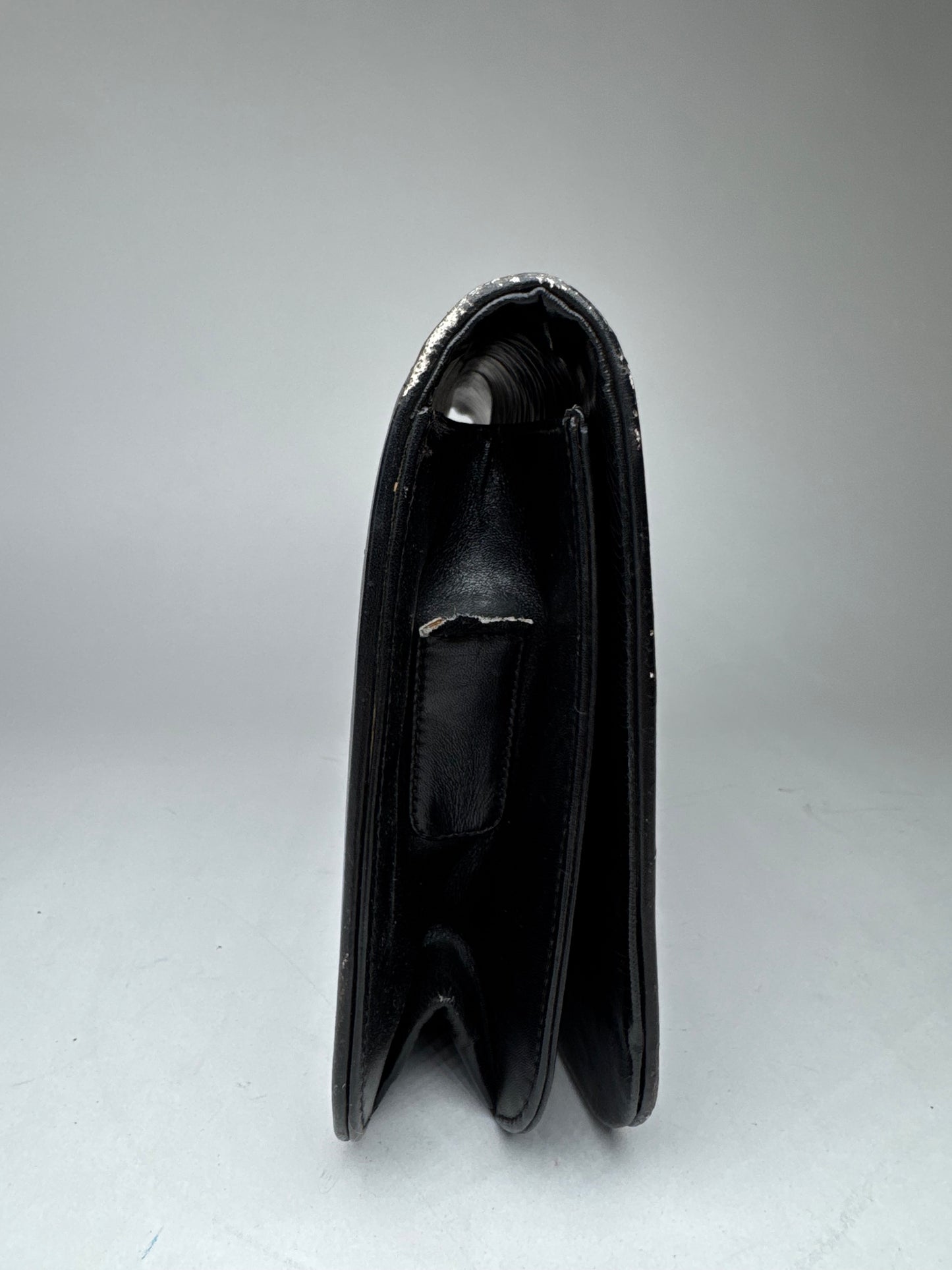 Vintage Givenchy Leather Clutch Black