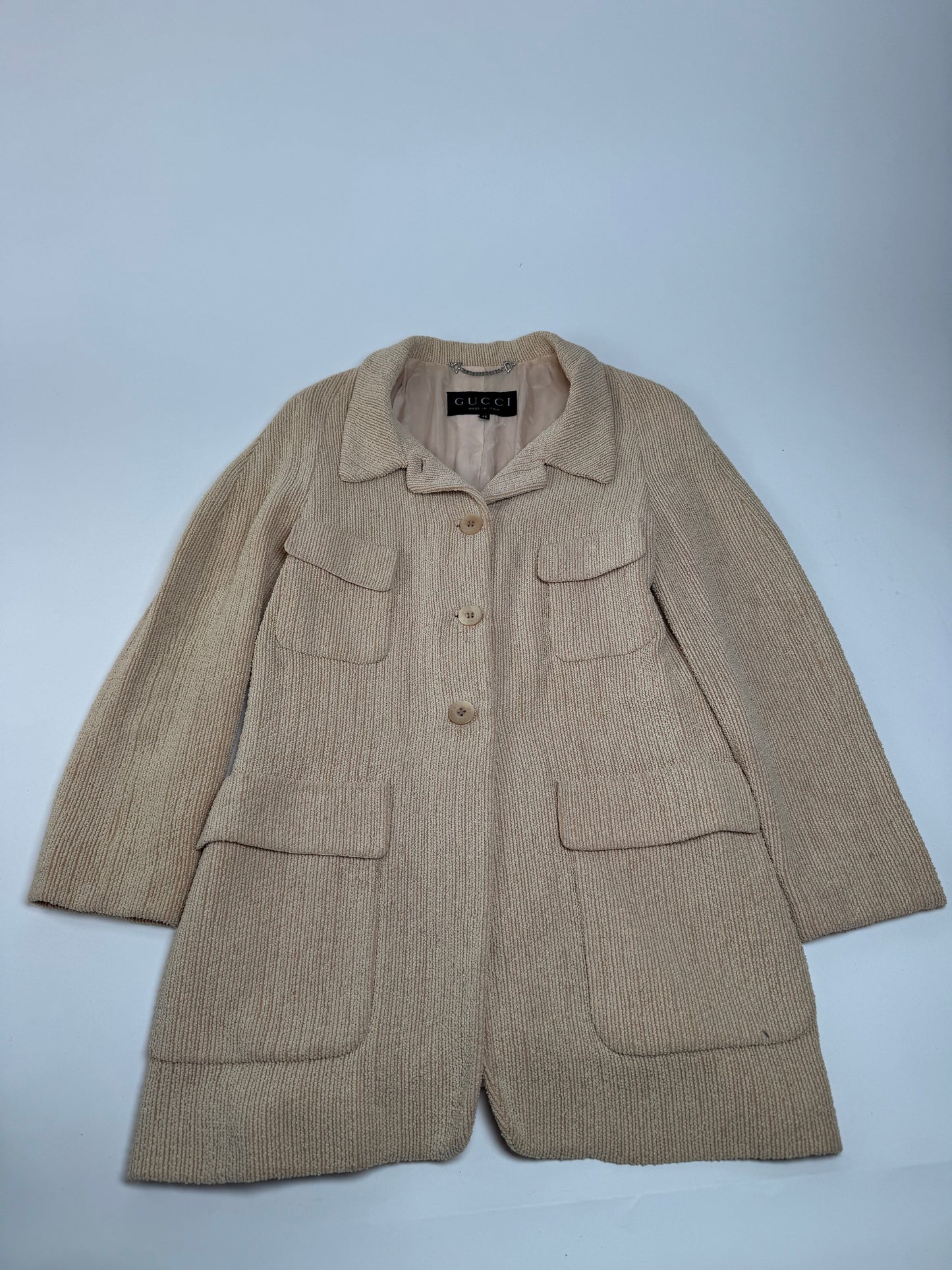 Vintage Gucci Trenchcoat Beige M