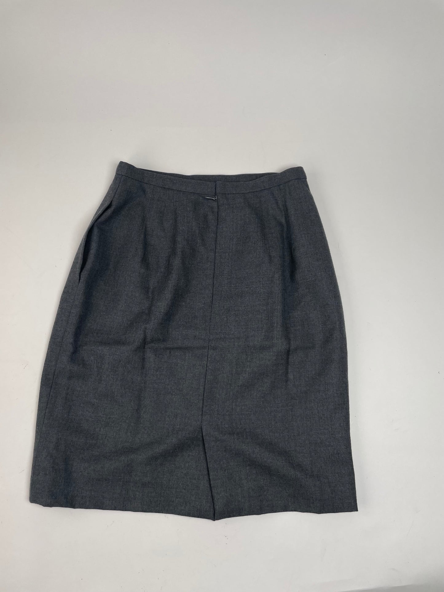 Vintage Dior Wool Skirt Grey 38/M