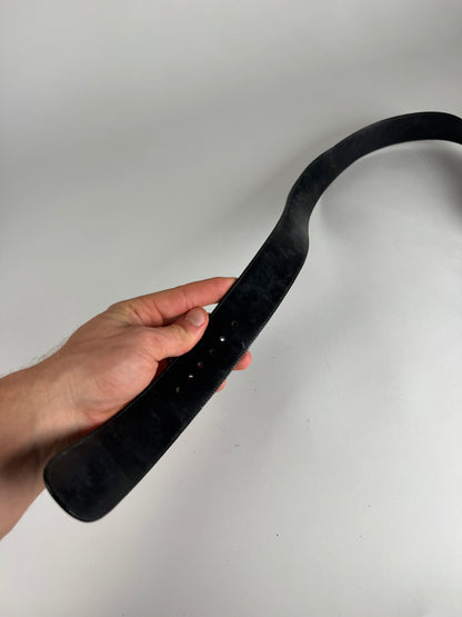 Vintage Gucci Leather Belt Black