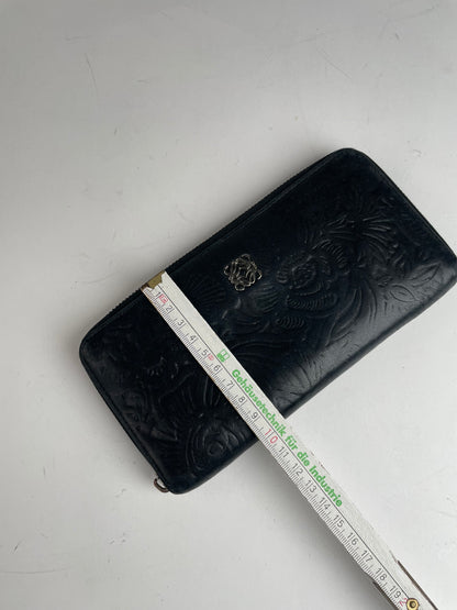 Vintage Loewe Madrid Puzzle Leather Wallet Black