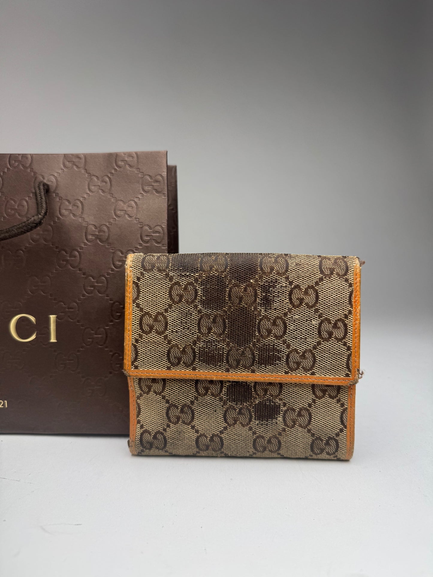 Vintage Gucci Monogramm Wallet