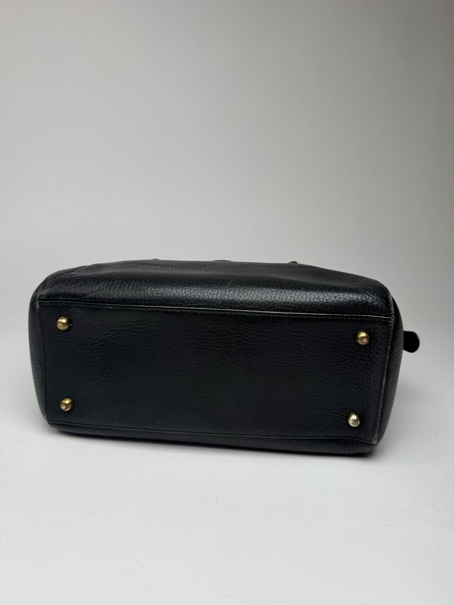 Vintage Cartier Leather Bag Black