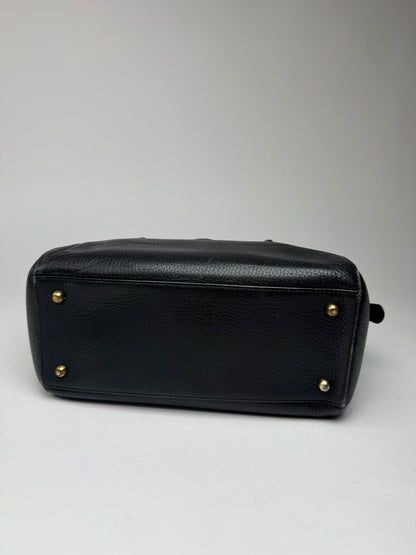Vintage Cartier Leather Bag Black