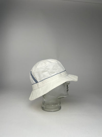 Vintage Givenchy Canvas Bucket Hat Unisex White