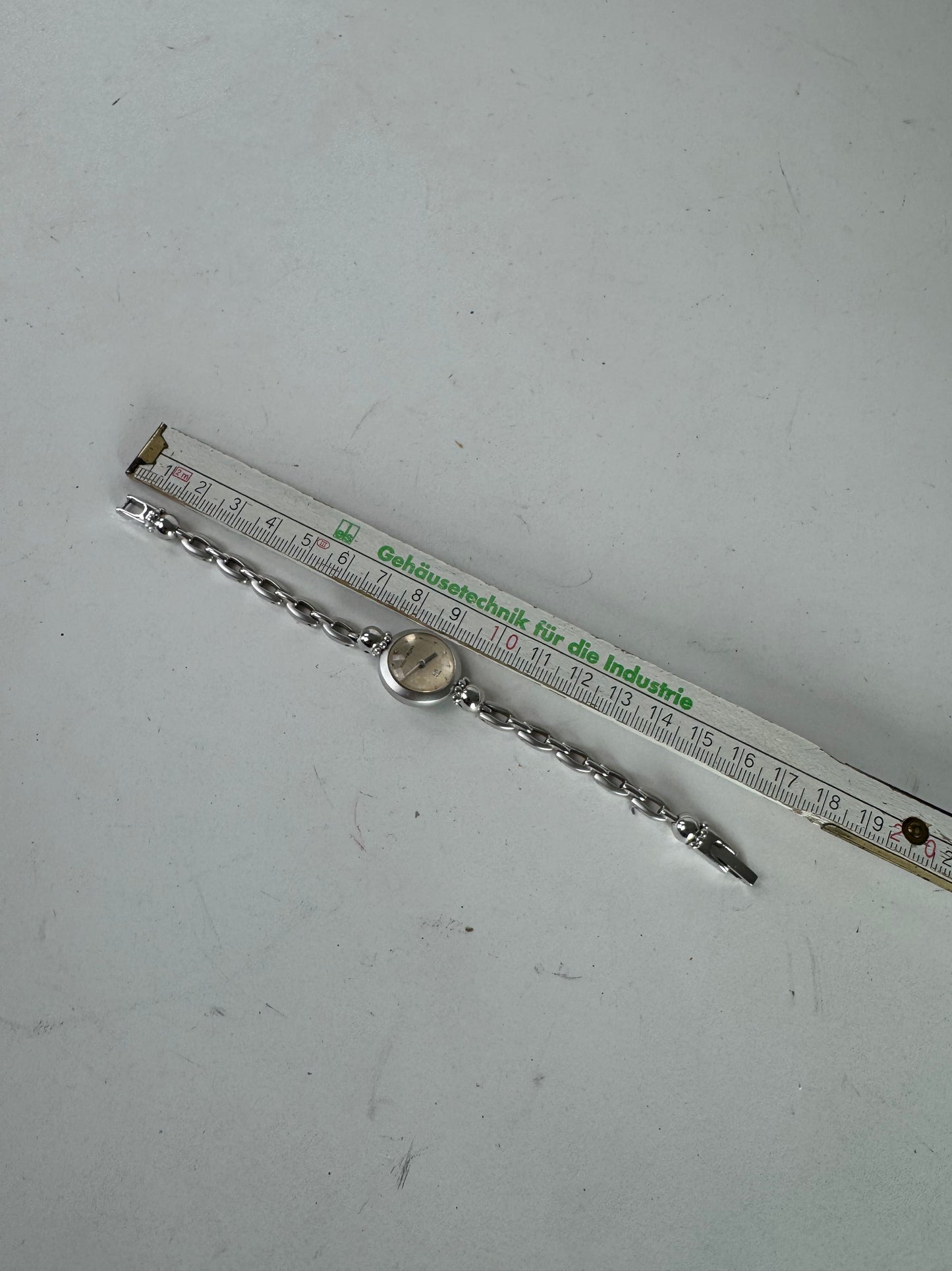 Montre Courreges Vintage Acier Argent