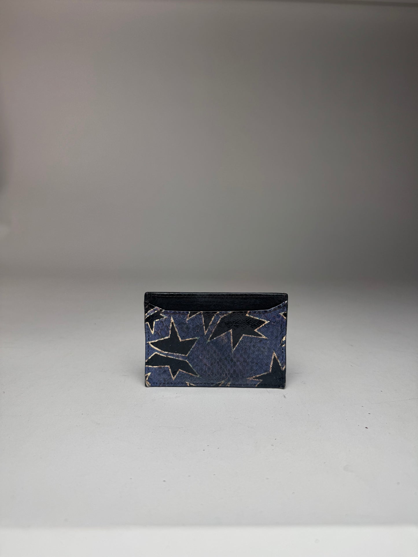 Vintage Miu Miu Leather Card Holder Black