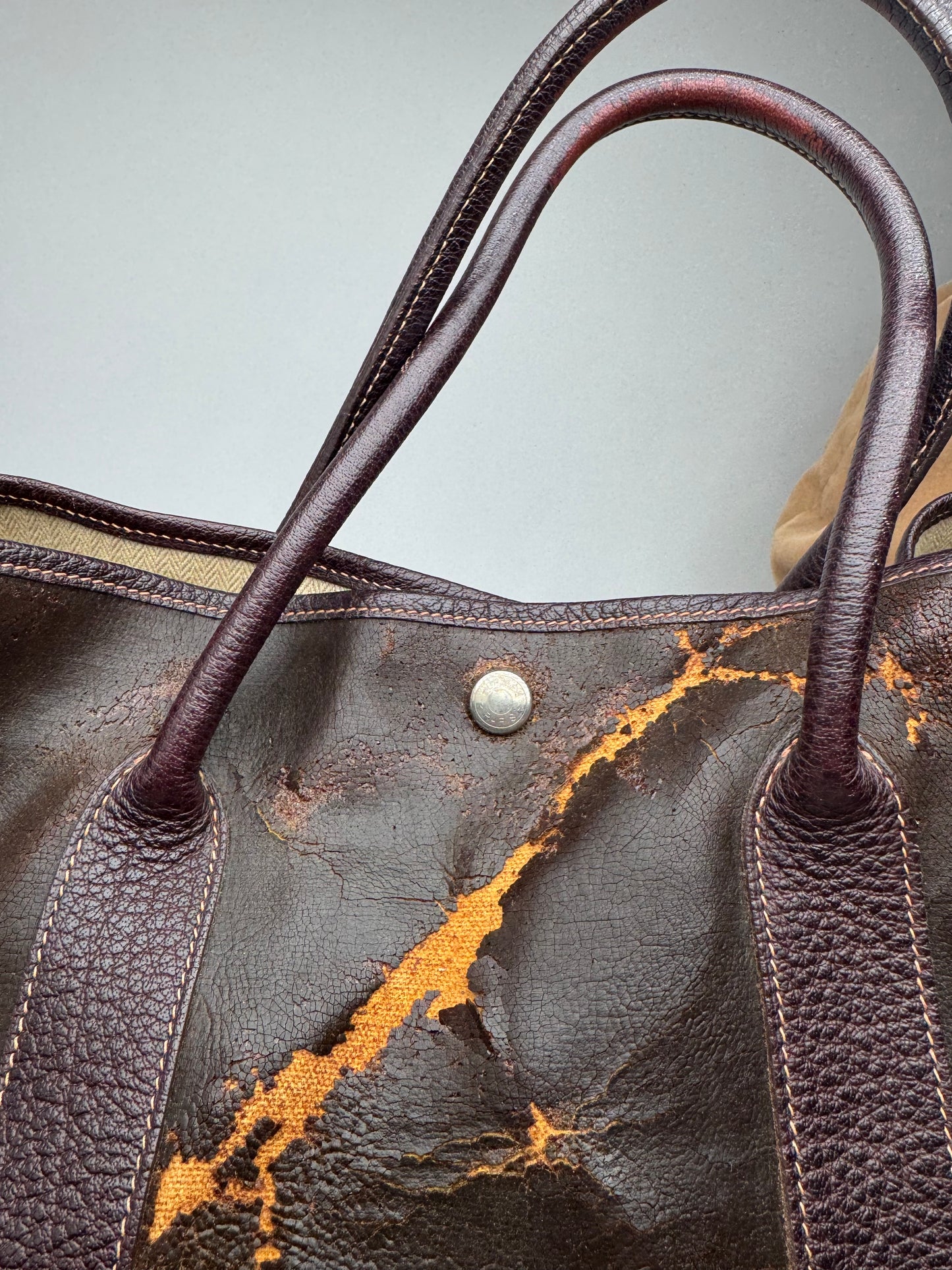 Vintage Hermes Garden Party Bag