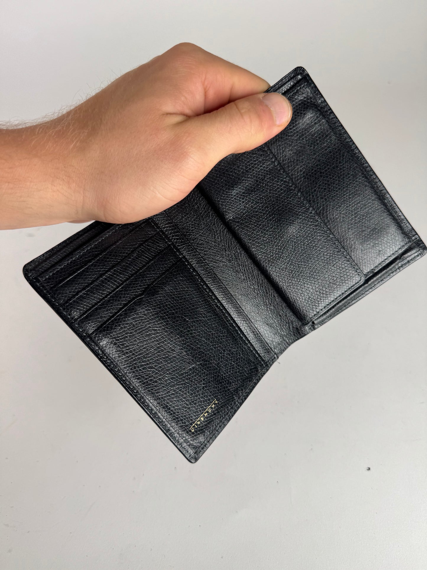 Vintage Givenchy Leather Wallet Black