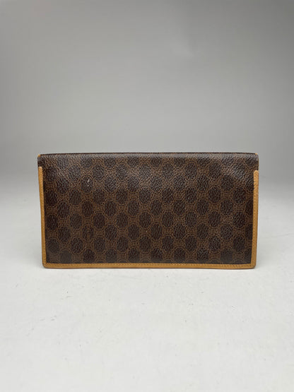 Vintage Celine Paris Leather Monogram ID holder