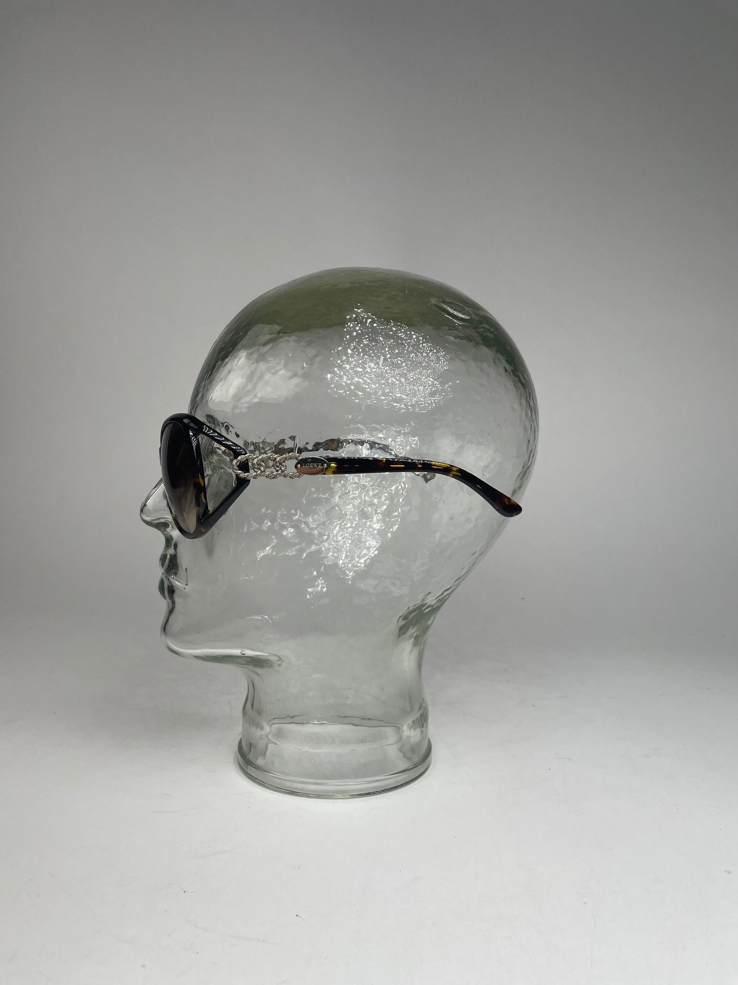 Vintage Loewe Madrid Oversized Sunglasses Brown