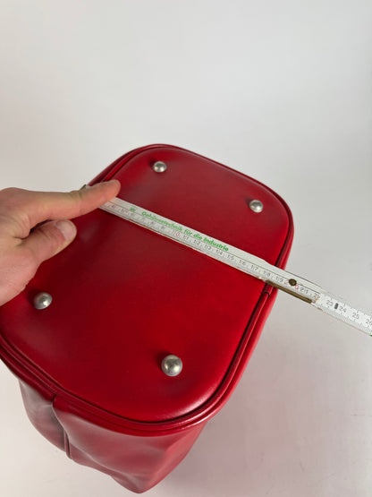 Vintage Comme Des Garçons Shoulder Bucket Bag Red