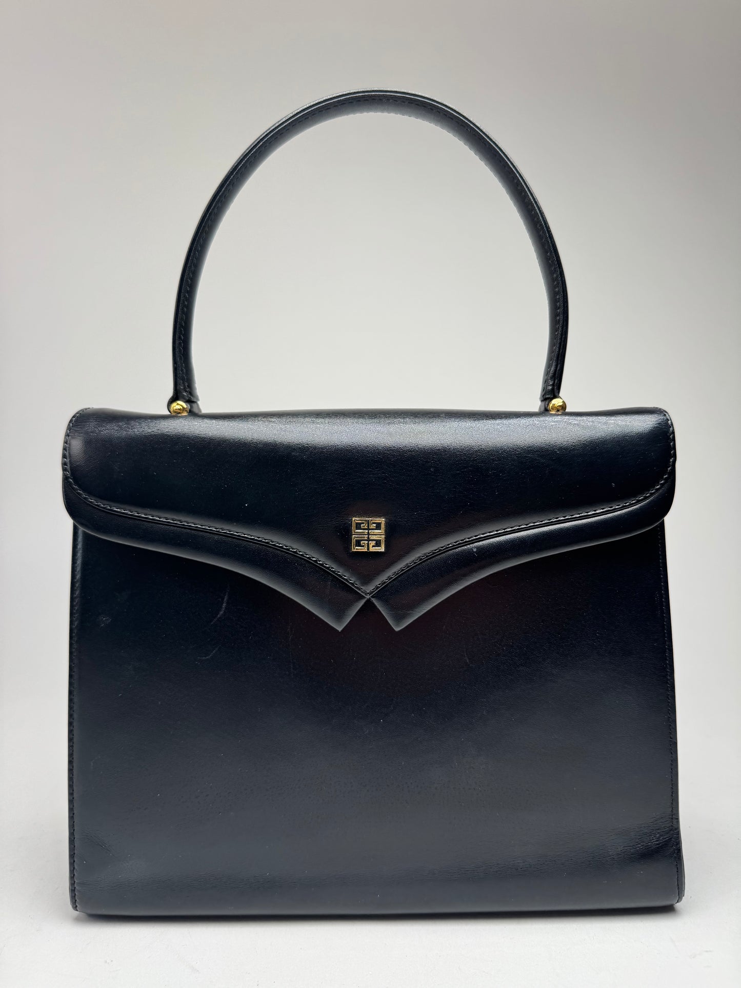 Vintage  Givenchy 4G Leather Bag black