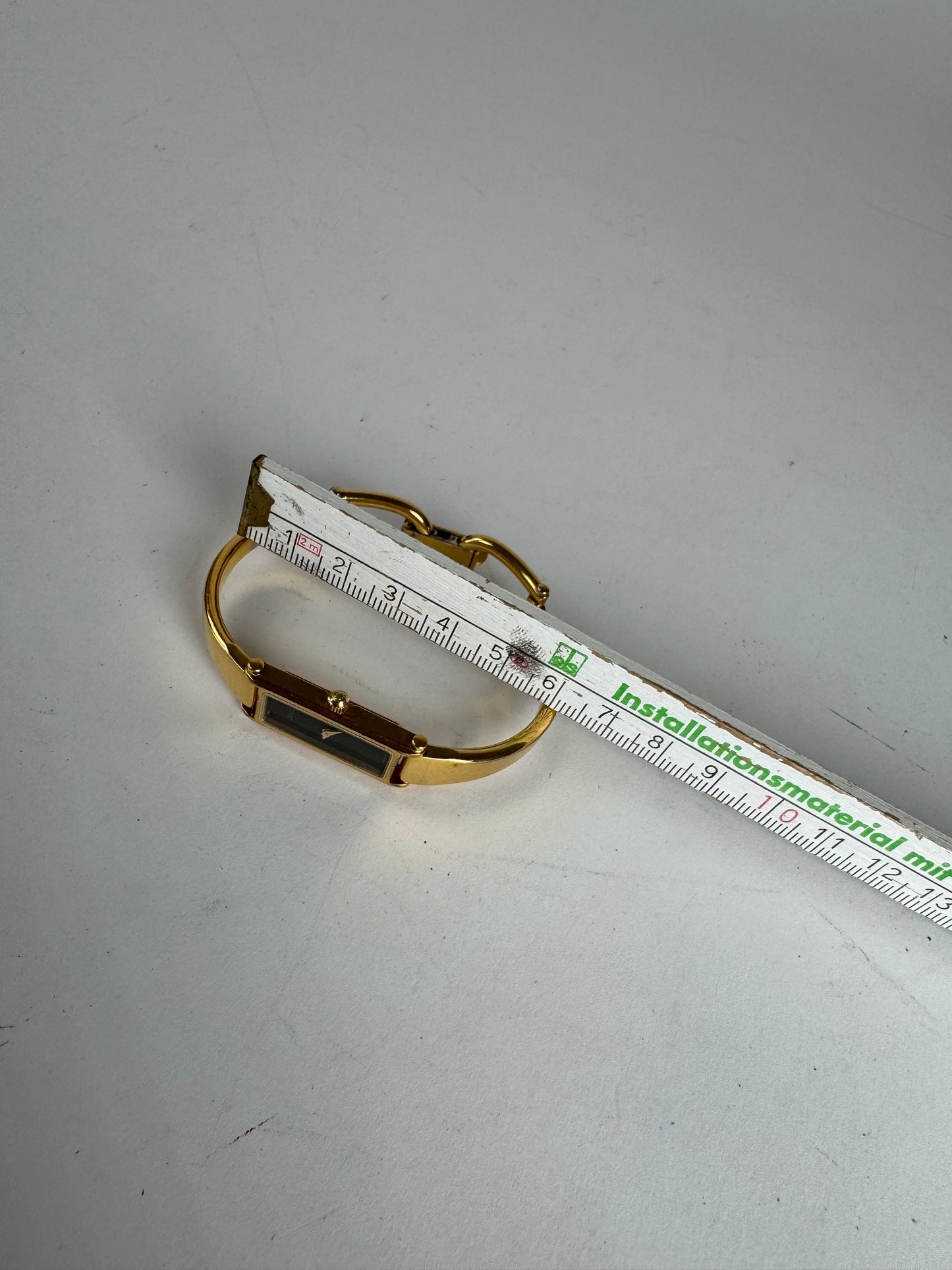 Vintage Gucci Horsebit Steel Watch golden