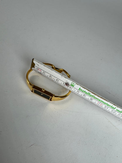 Vintage Gucci Horsebit Steel Watch golden