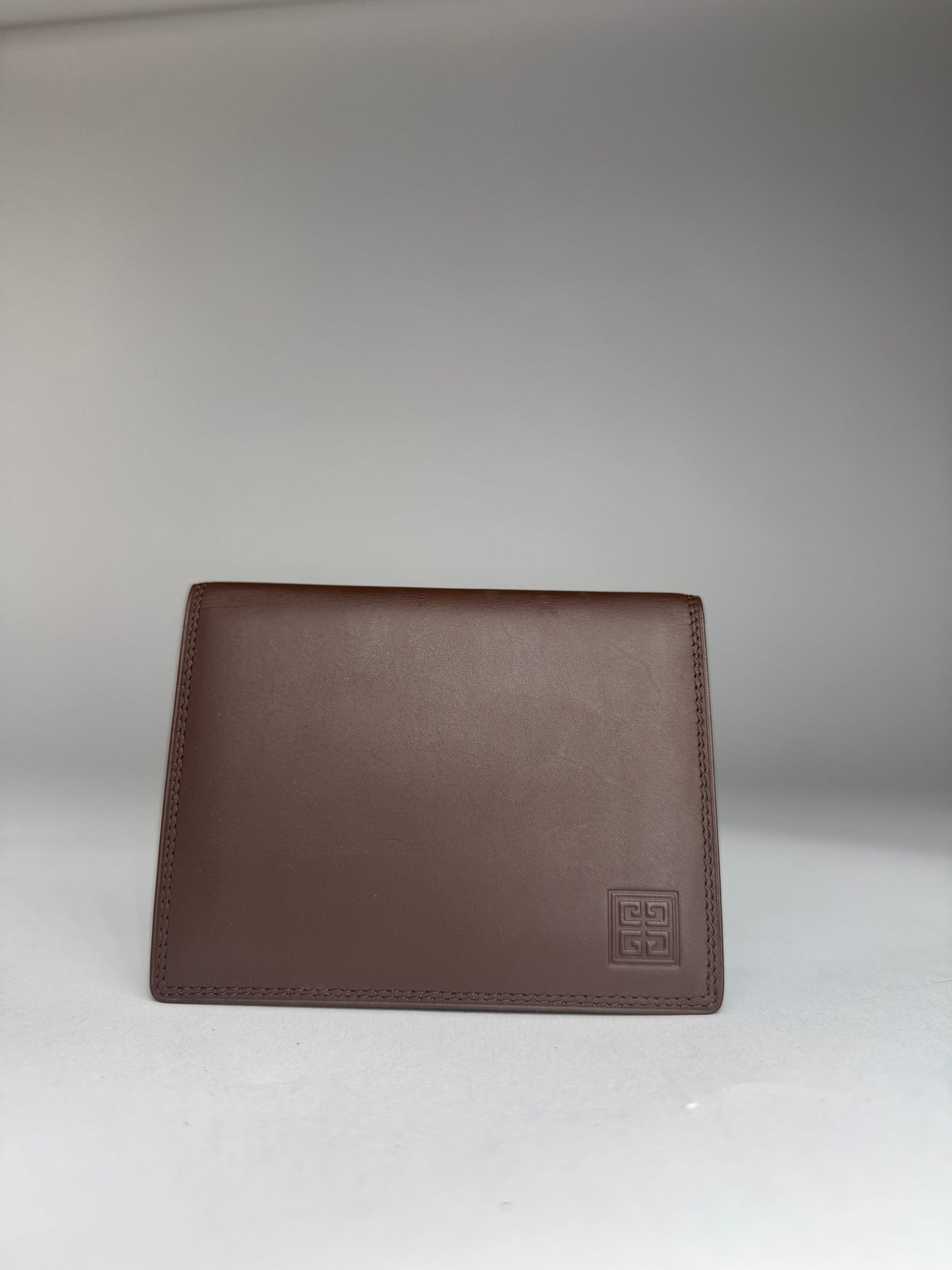 Vintage Givenchy leather Card Holder Brown