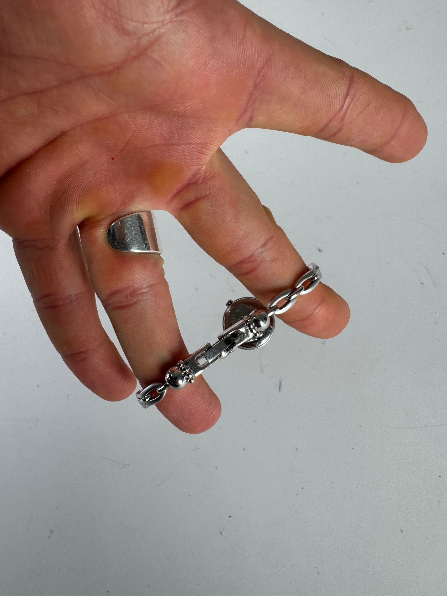 Montre Courreges Vintage Acier Argent