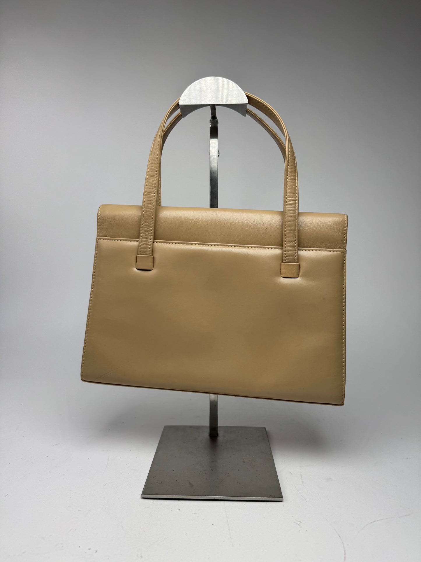 Vintage Givenchy 4G Leather Bag Brown