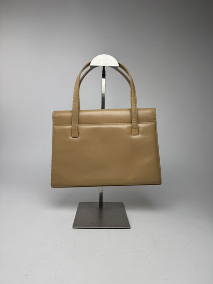 Vintage Givenchy 4G Leather Bag Brown