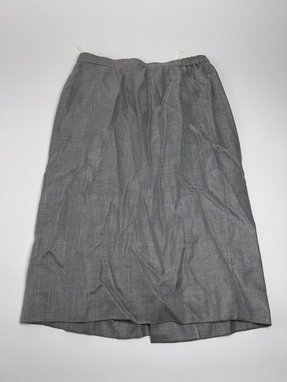 Vintage  Givenchy Wool Twin Set Grey 42/XL