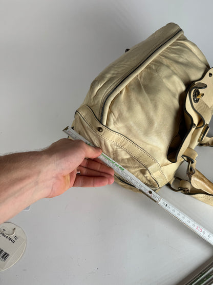 Vintage Chloe Leather Bag Beige