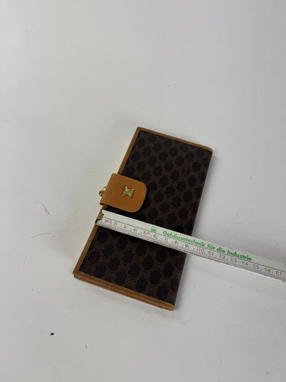 Vintage Celine Paris Triomphe Wallet Brown