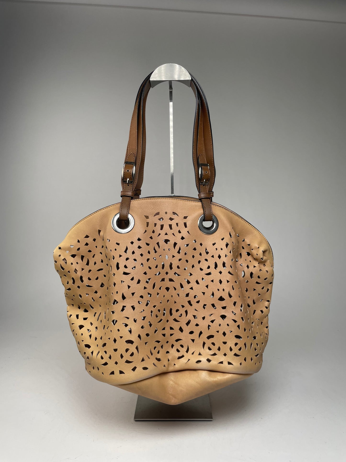 Vintage Marni Leather Shopper Brown