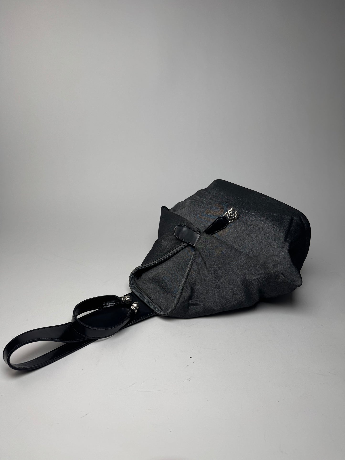 Vintage Loewe Madrid Leather Crossbody Bag / Backpack