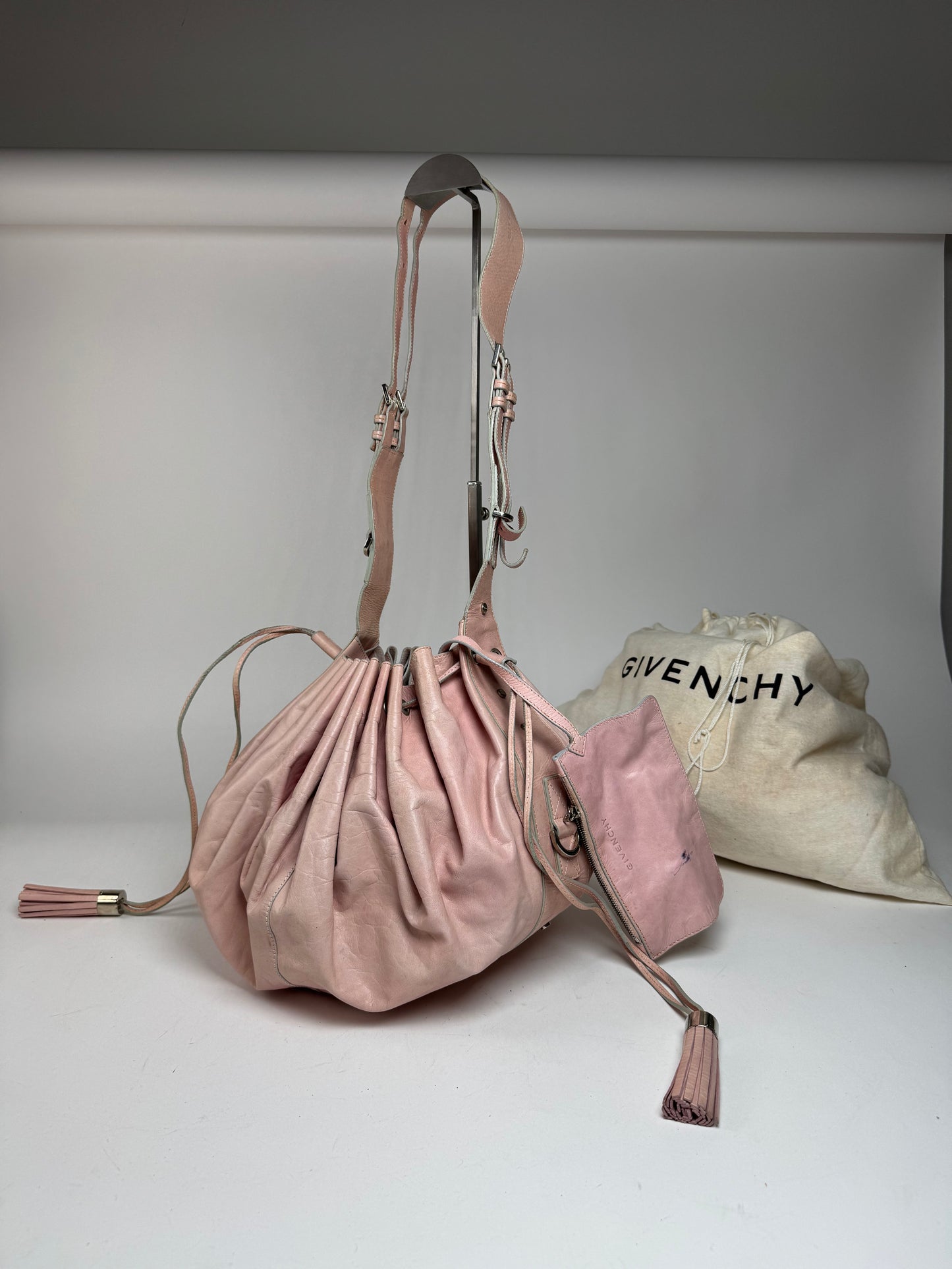 Vintage Givenchy Leather Bag Pink