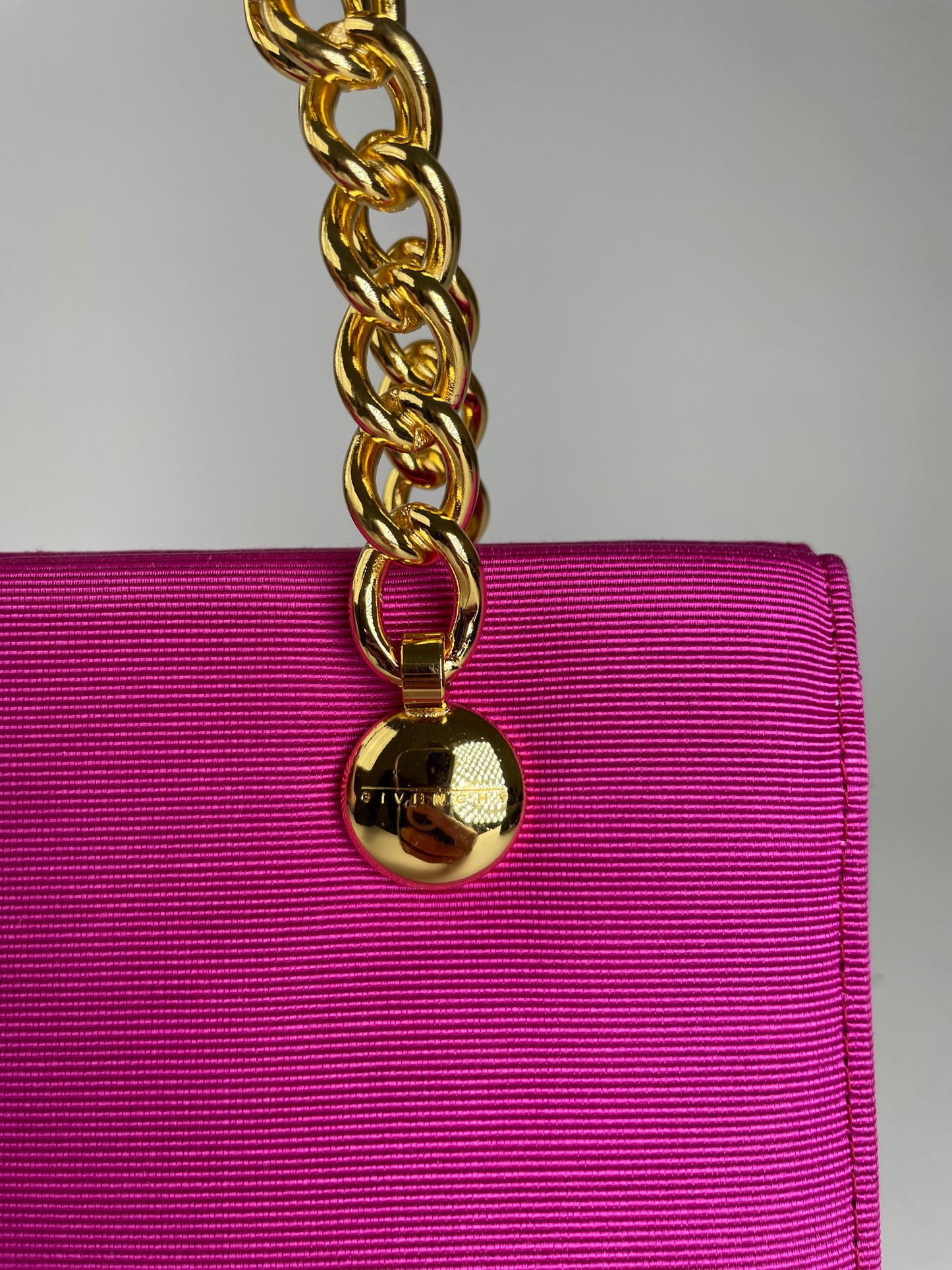 Vintage Givenchy Canvas Whip Bag Purple