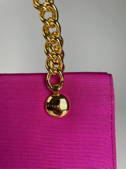 Vintage Givenchy Canvas Whip Bag Purple