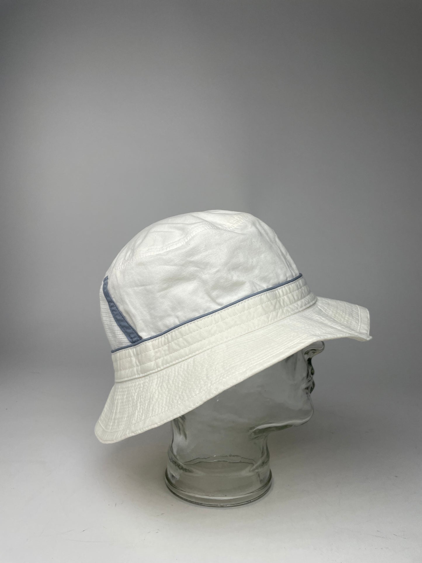 Vintage Givenchy Canvas Bucket Hat Unisex White