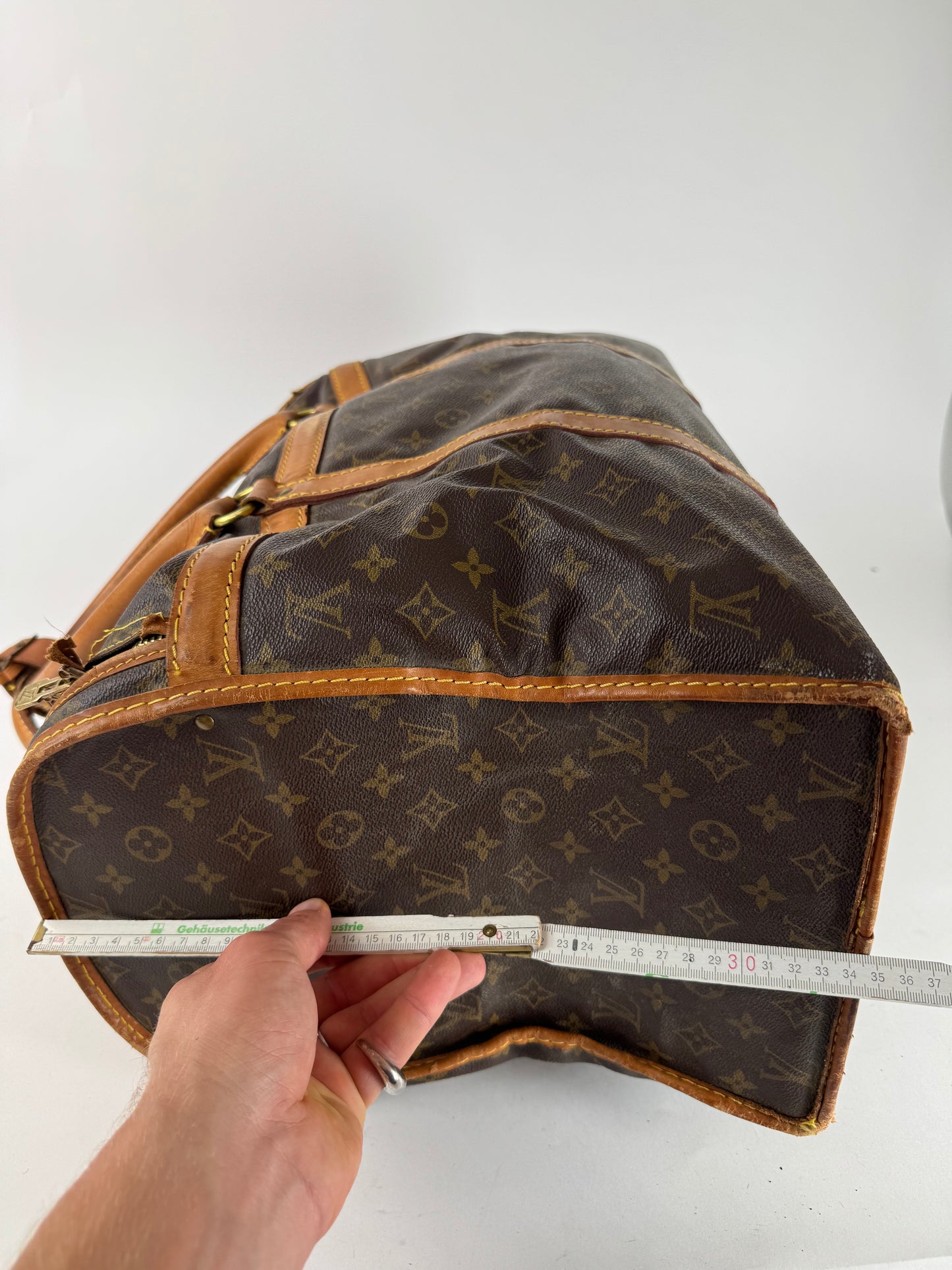 Vintage Louis Vuitton Duffel Bag Weekender Bag Monogram