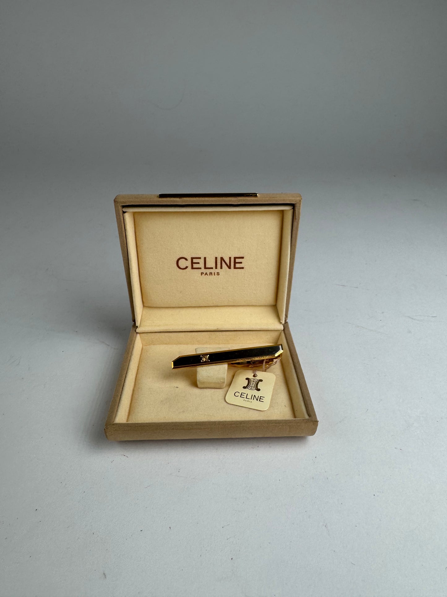 Vintage Celine Paris Money/Tie Clamp