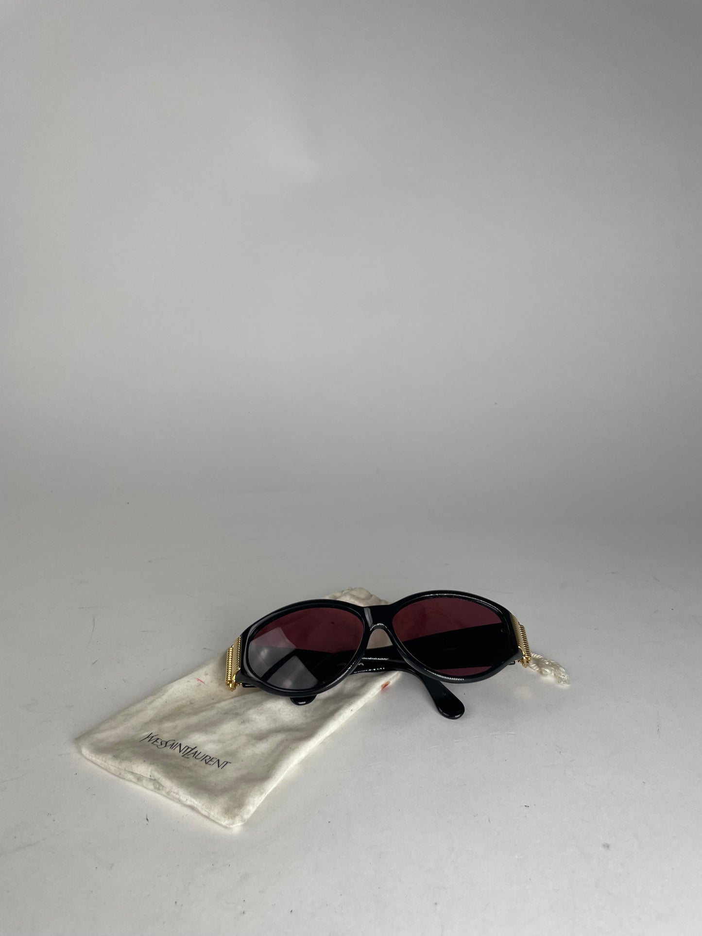 Vintage Yves Saint Laurent Sunglasses Purple