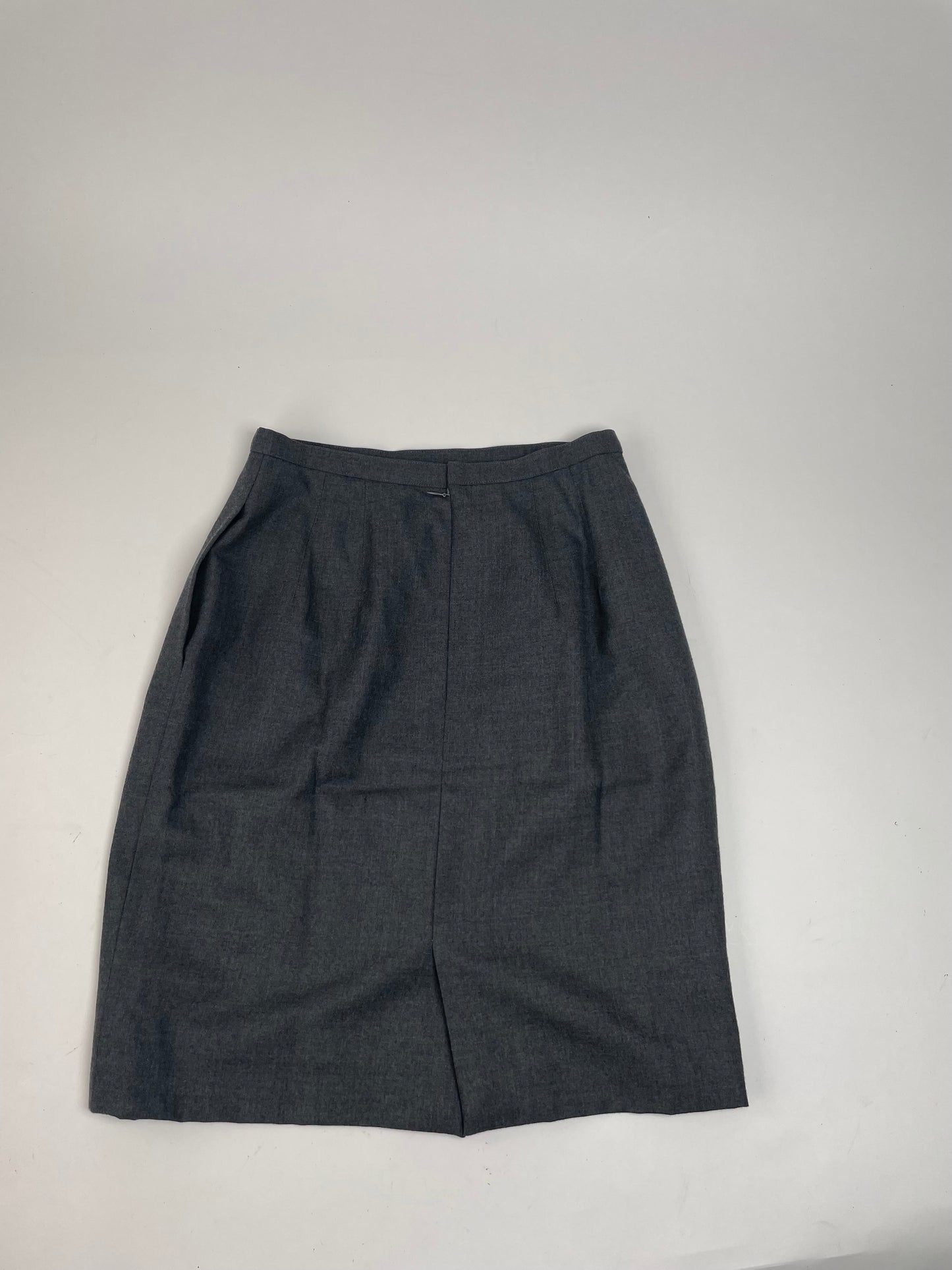 Vintage Dior Wool Skirt Grey 38/M
